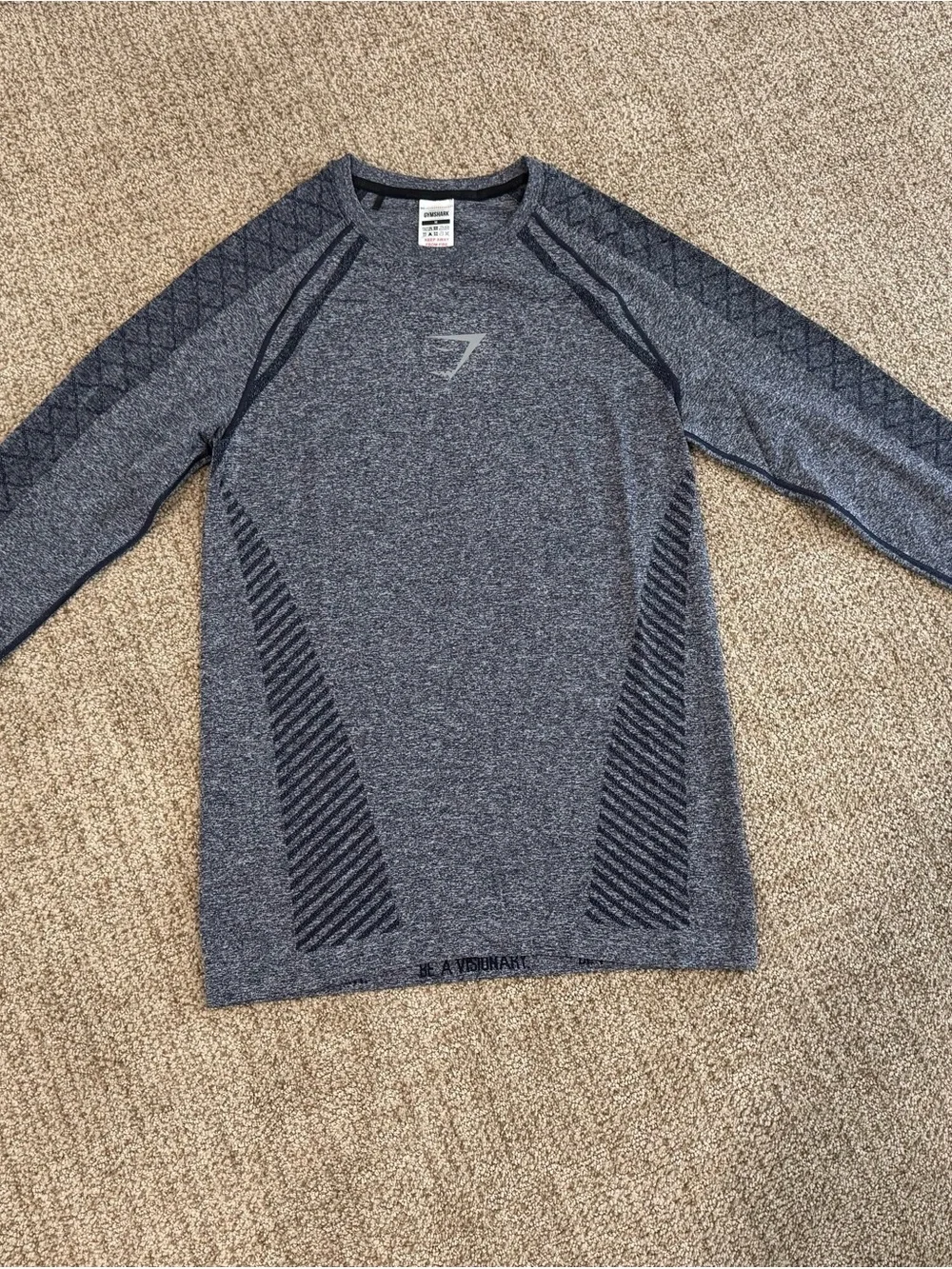 Gymshark Men's Devant Seamless Compression Long Sleeve Top